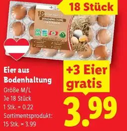 Lidl Eier aus Bodenhaltung Angebot