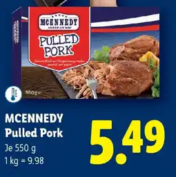 Lidl MCENNEDY Pulled Pork Angebot