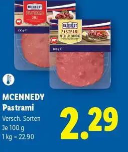 Lidl Mcennedy pastrami chili Angebot