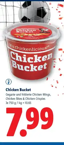Lidl Chicken Bucket Angebot