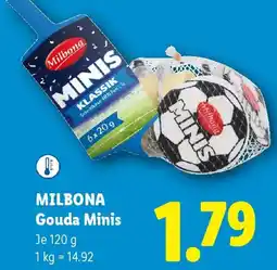 Lidl MILBONA Gouda Minis Angebot