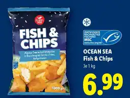 Lidl Ocean sea fish & chips Angebot