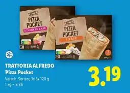 Lidl Trattoria alfredo pizza pocket Angebot