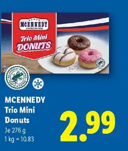 Lidl MCENNEDY Trio Mini Donuts Angebot