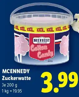 Lidl Mcennedy zuckerwatte Angebot
