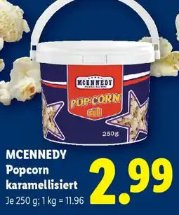 Lidl Mcennedy popcorn karamellisiert Angebot
