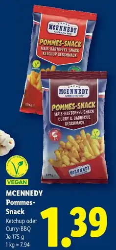 Lidl Mcennedy pommes- snack Angebot