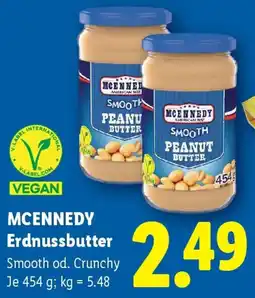Lidl Mcennedy erdnussbutter Angebot