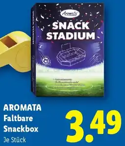 Lidl Aromata faltbare snackbox Angebot