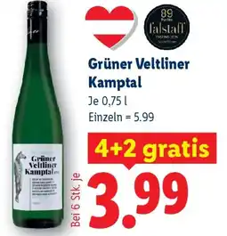 Lidl Grüner Veltliner Kamptal Angebot