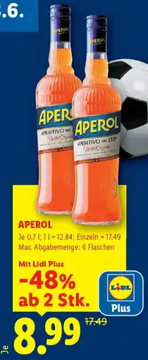 Lidl Aperol Angebot