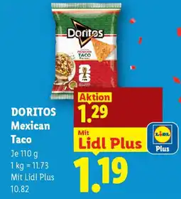 Lidl Doritos mexican taco Angebot