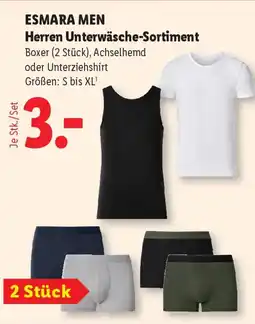 Lidl ESMARA MEN Herren Unterwäsche-Sortiment Angebot
