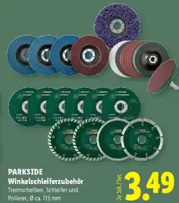 Lidl Parkside winkelschleiferzubehör Angebot