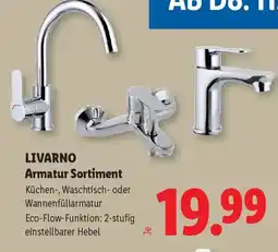 Lidl Livarno armatur sortiment Angebot