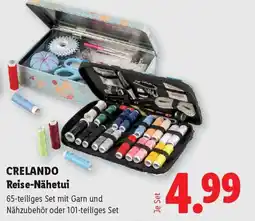 Lidl Crelando reise-nähetui Angebot