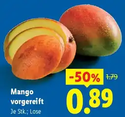 Lidl Mango vorgereift Angebot