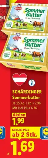 Lidl SCHÄRDINGER Sommerbutter Angebot