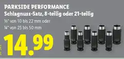 Lidl Parkside performance schlagnuss-satz, 8-teilig oder 21-teilig Angebot
