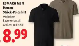 Lidl ESMARA MEN Herren Strick-Poloshirt Angebot