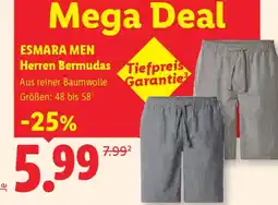 Lidl Herren Bermudas Tiefpreis Garantie Angebot