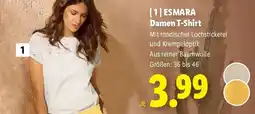 Lidl Esmara damen t-shirt Angebot