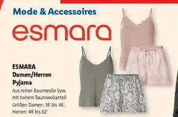Lidl ESMARA Damen/Herren Pyjama Angebot