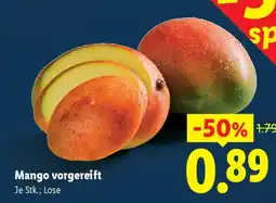 Lidl Mango vorgereift Angebot