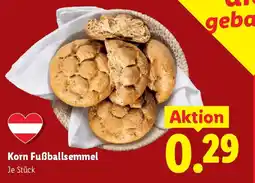 Lidl Korn Fußballsemmel Angebot