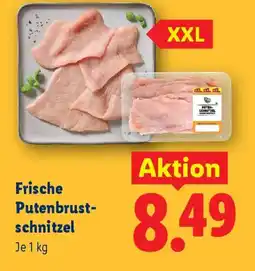 Lidl Frische Putenbrust- schnitzel Angebot
