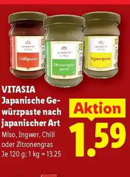 Lidl VITASIA Japanische Ge- würzpaste nach Aktion Angebot