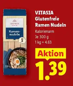 Lidl VITASIA Glutenfreie Ramen Nudeln Angebot