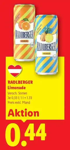 Lidl Radlberger limonade Angebot