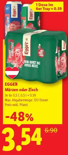 Lidl EGGER Märzen oder Zisch Angebot