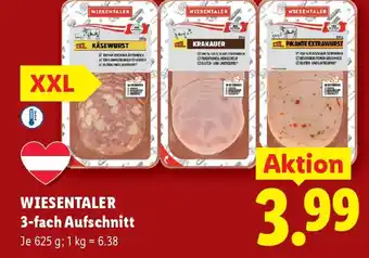 Lidl Wiesentaler 3-fach aufschnitt Angebot