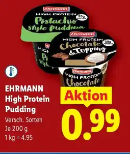 Lidl Ehrmann High Protein Aktion Pudding Angebot