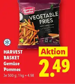 Lidl Harvest basket gemüse pommes Angebot