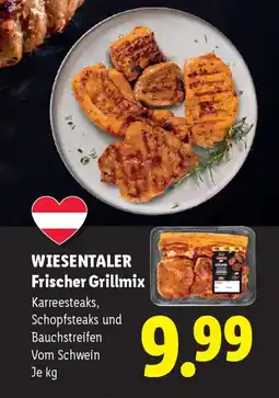 Lidl Wiesentaler frischer grillmix Angebot
