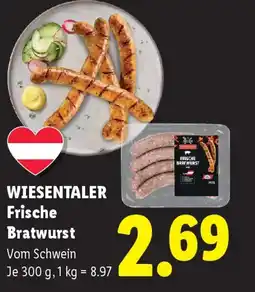 Lidl Wiesentaler frische bratwurst Angebot