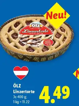 Lidl Ölz linzertorte Angebot