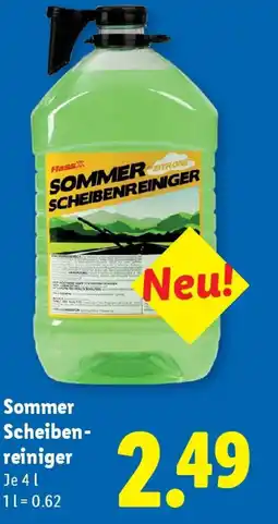 Lidl Sommer Scheiben- reiniger Angebot