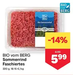 MPreis BIO vom BERG Sommerrind Faschiertes Angebot