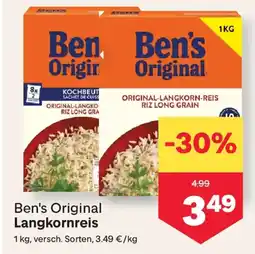 MPreis Ben's original langkornreis Angebot