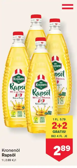 MPreis Kronenöl Rapsöl Angebot
