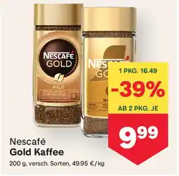 MPreis Nescafé Gold Kaffee Angebot