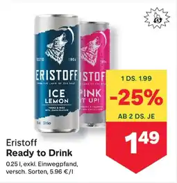 MPreis Eristoff Ready to Drink Angebot