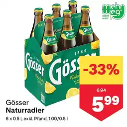 MPreis Gösser naturradler Angebot