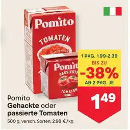 MPreis Pomito gehackte oder passierte tomaten Angebot