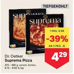 MPreis Dr. Oetker Suprema Pizza Angebot