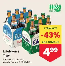 MPreis Edelweiss tray Angebot